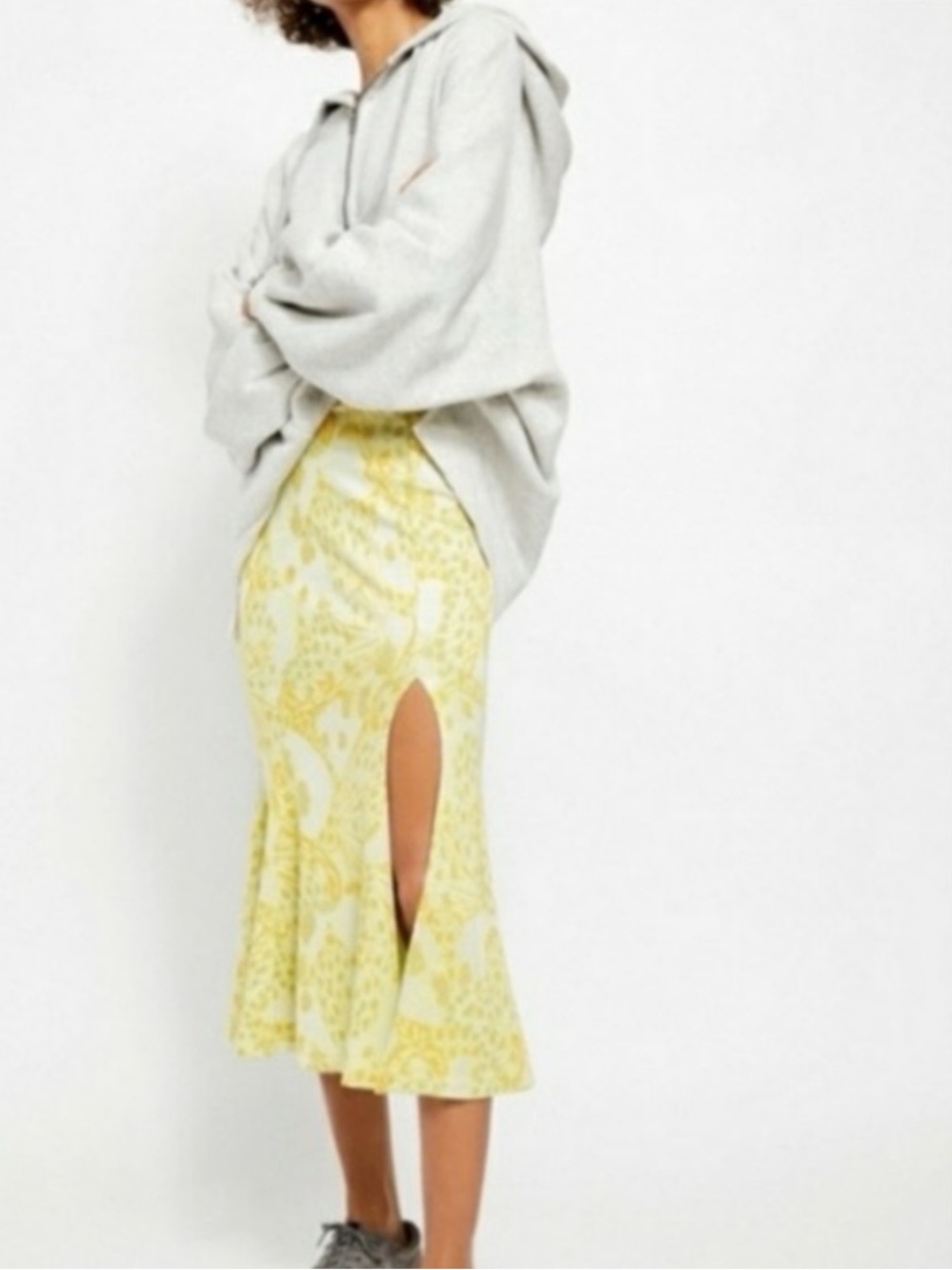 NWOT Free People Margarita Midi Skirt